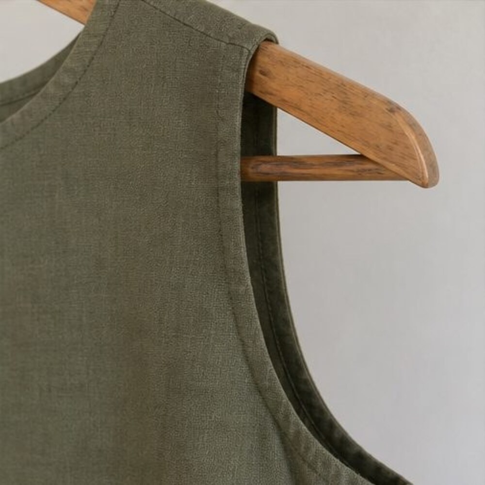 Rust V Neck Top - Picture 5 of 6